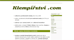 Desktop Screenshot of klempirstvi.com